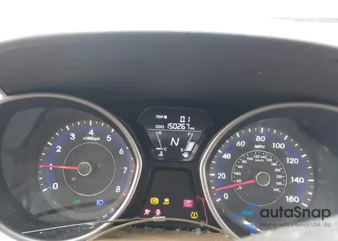 2013 Hyundai Elantra Gls z USA, uszkodzony, nr VIN 5NPDH4AE3DH311801